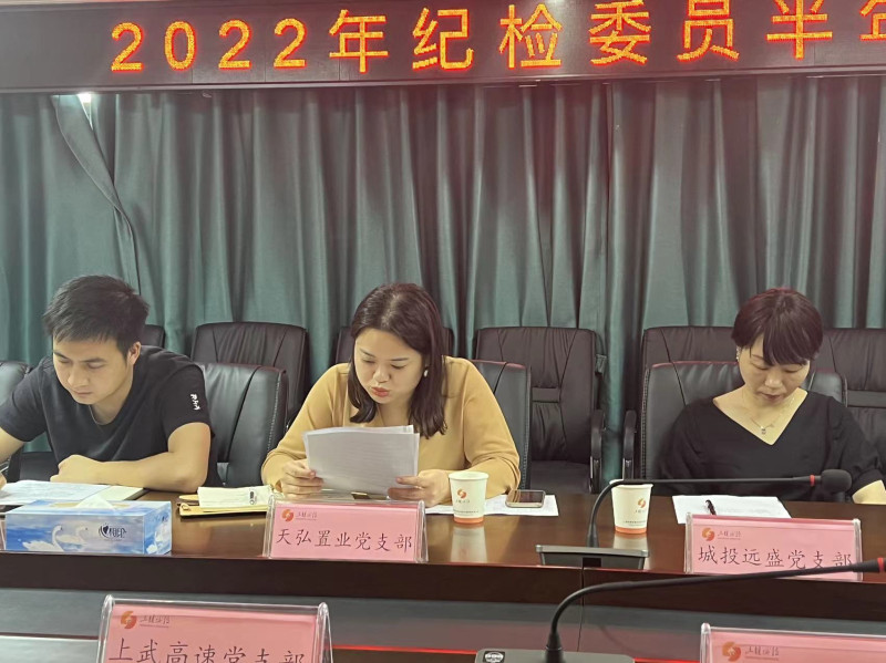 集團紀委召開(kāi)2022年紀檢委員半年度工作座談會(huì )